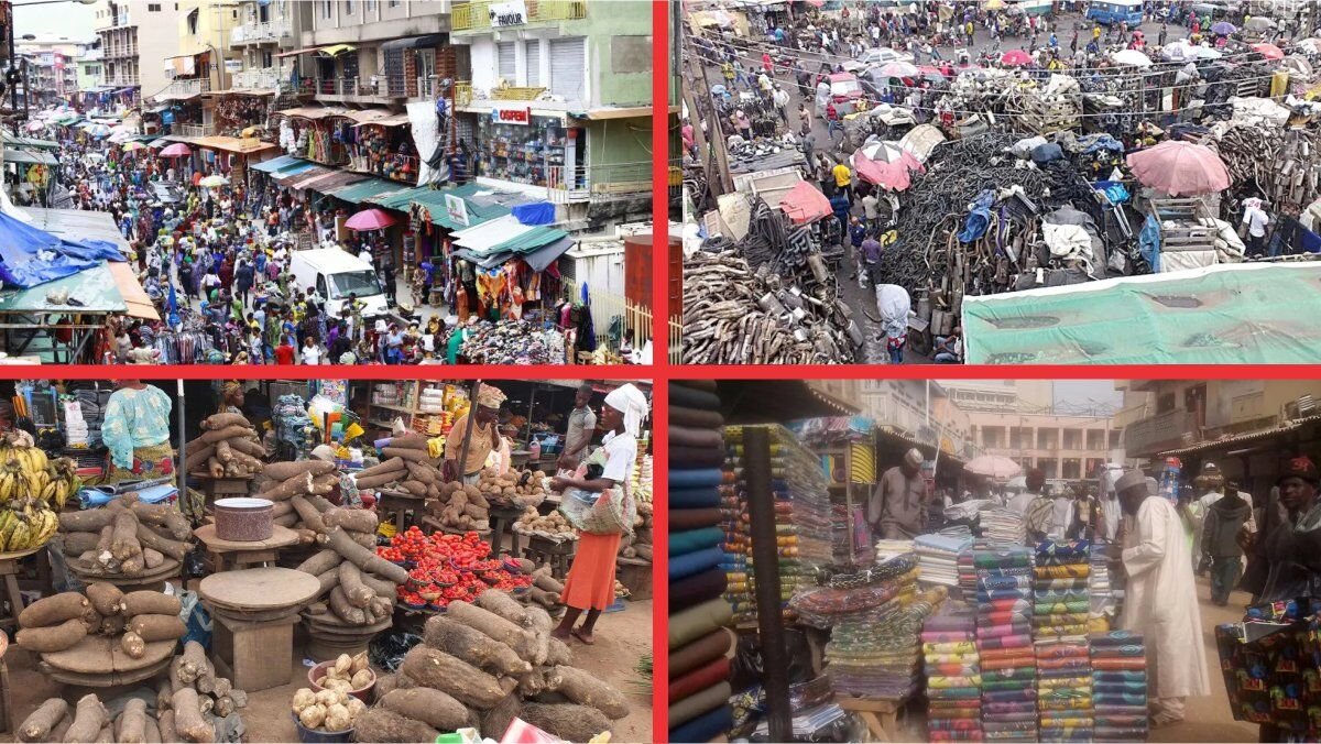 top 20 markets in nigeria