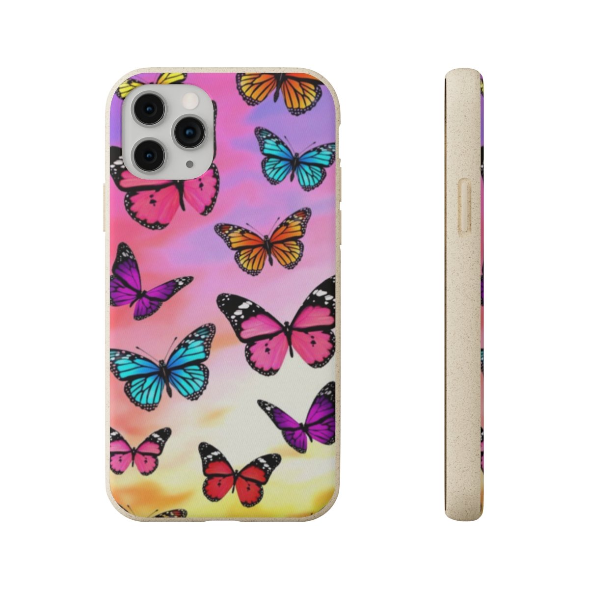 IPhone 11 colorful butterfly case